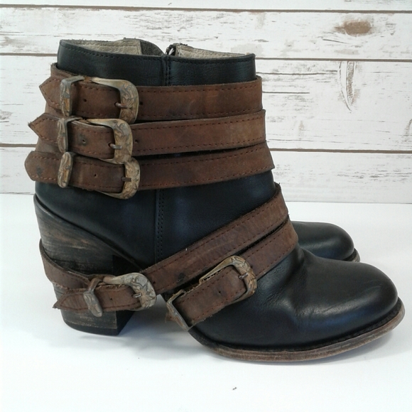 Freebird by Steven Boost Strap Buckle Ankle Boot - Picture 3 of 13